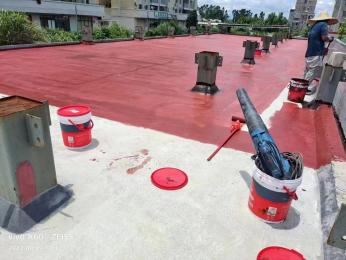 Waterproof and leakage-patching project of concrete roof 2